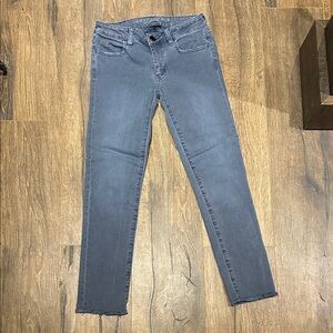 American Eagle Outfitters | Super Super Stretch Jegging Crop, Blue Gray Jeans